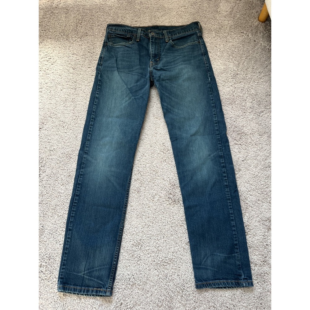 Classic Men's Blue Denim Jeans